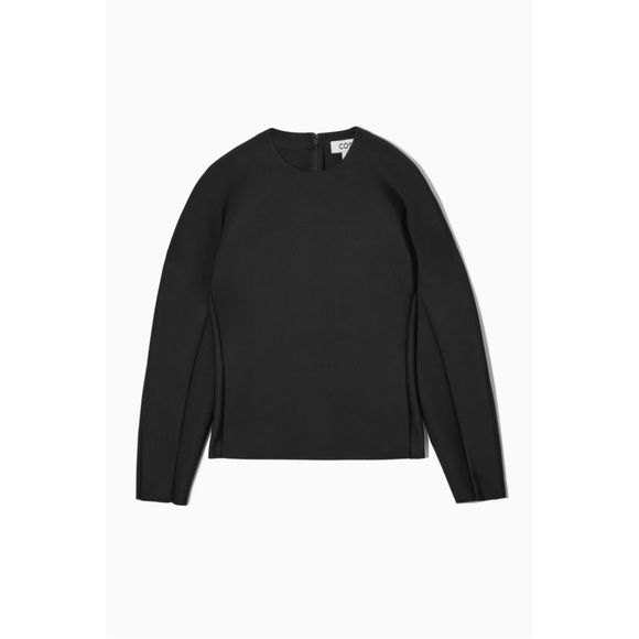 COS ~STRUCTURED WAISTED TOP (NWT) - Picture 3 of 13